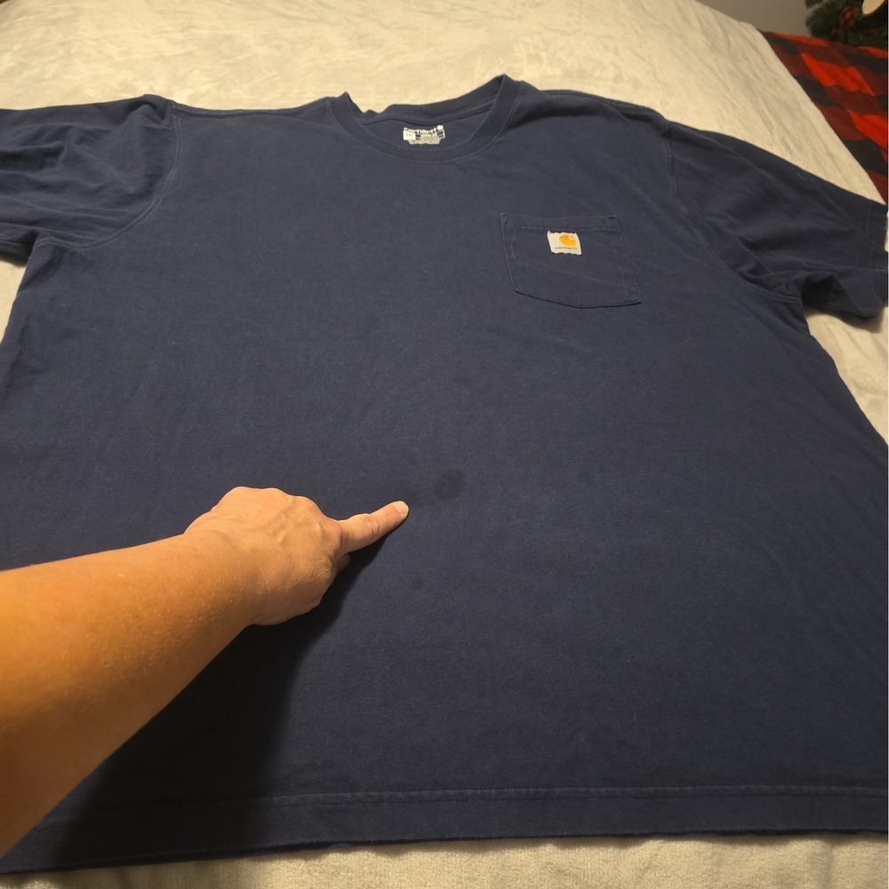 Carhartt Shirt Lot Of 7 Sz 2XL Tees T-Shirts Workwear Short Sleeve Loose OG Fit - Picture 12 of 16